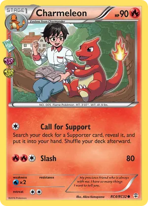 Charmeleon - Generations: Radiant Collection - #RC4 - Pokemon TCG card