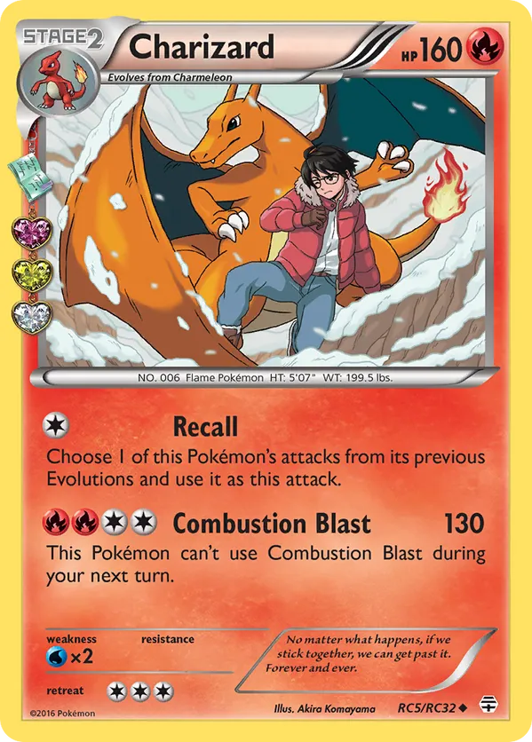 Charizard - Generations: Radiant Collection - #RC5 - Pokemon TCG card