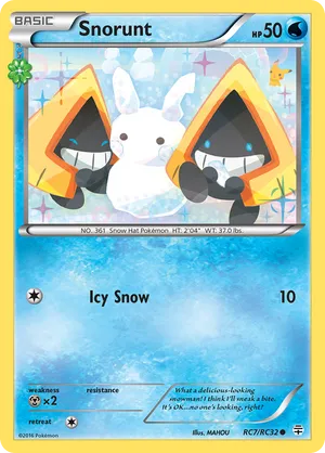 Snorunt #RC7 Snorunt - Generations: Radiant Collection - #RC7 - Pokemon TCG card