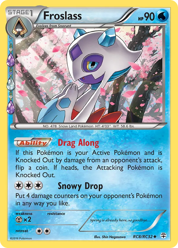 Froslass - Generations: Radiant Collection - #RC8 - Pokemon TCG card