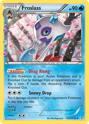 Froslass - Generations: Radiant Collection - #RC8 - Pokemon TCG card