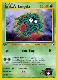 Erika's Tangela - Gym Heroes - #79 - Pokemon TCG card