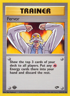 Fervor - Gym Challenge - #124 - Pokemon TCG card