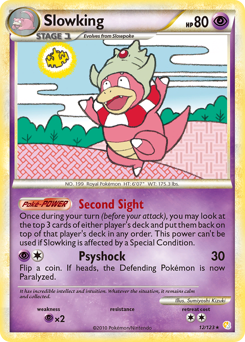 Slowking #12 Slowking - HeartGold & SoulSilver - #12 - Pokemon TCG card