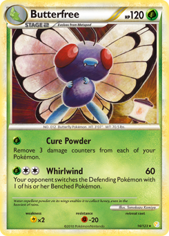 Butterfree #16 Butterfree - HeartGold & SoulSilver - #16 - Pokemon TCG card
