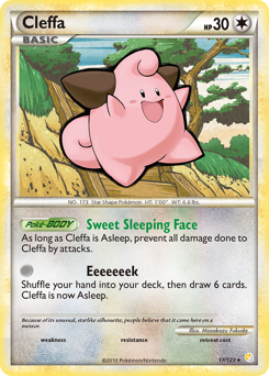 Cleffa - HeartGold & SoulSilver - #17 - Pokemon TCG card