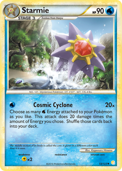 Starmie - HeartGold & SoulSilver - #53 - Pokemon TCG card