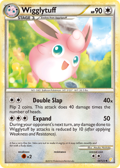 Wigglytuff - HeartGold & SoulSilver - #56 - Pokemon TCG card