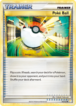 Poké Ball - HeartGold & SoulSilver - #95 - Pokemon TCG card