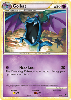 Golbat - HS—Unleashed - #30 - Pokemon TCG card