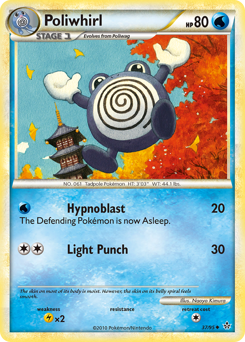 Poliwhirl #37 Poliwhirl - HS—Unleashed - #37 - Pokemon TCG card