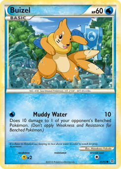 Buizel #45 Buizel - HS—Unleashed - #45 - Pokemon TCG card
