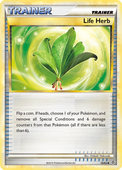 Life Herb - HS—Unleashed - #79 - Pokemon TCG card