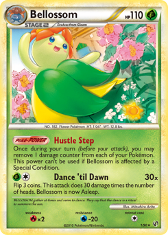 Bellossom #1 Bellossom - HS—Undaunted - #1 - Pokemon TCG card