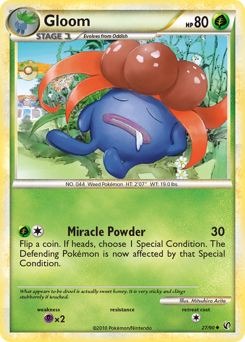 Gloom - HS—Undaunted - #27 - Pokemon TCG card