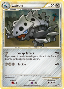 Lairon #29 Lairon - HS—Undaunted - #29 - Pokemon TCG card
