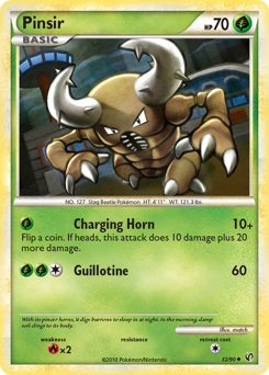 Pinsir #32 Pinsir - HS—Undaunted - #32 - Pokemon TCG card