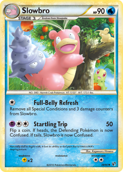 Slowbro - HS—Undaunted - #38 - Pokemon TCG card