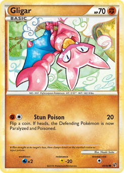 Gligar - HS—Undaunted - #49 - Pokemon TCG card