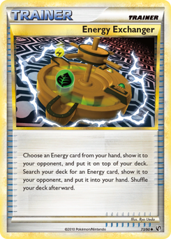 Energy Exchanger - HS—Undaunted - #73 - Pokemon TCG card