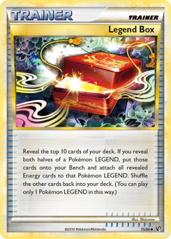 Legend Box - HS—Undaunted - #75 - Pokemon TCG card