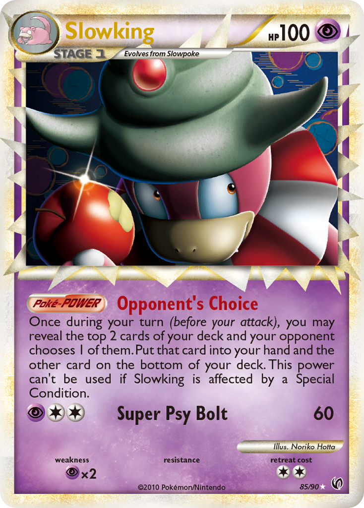 Slowking - HS—Undaunted - #85 - Pokemon TCG card