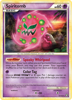 Spiritomb #10 Spiritomb - HS—Triumphant - #10 - Pokemon TCG card