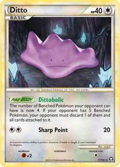 Ditto #17 Ditto - HS—Triumphant - #17 - Pokemon TCG card