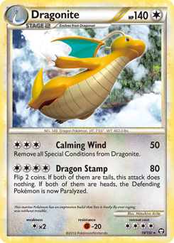 Dragonite - HS—Triumphant - #18 - Pokemon TCG card