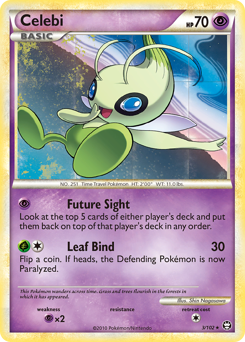 Celebi - HS—Triumphant - #3 - Pokemon TCG card