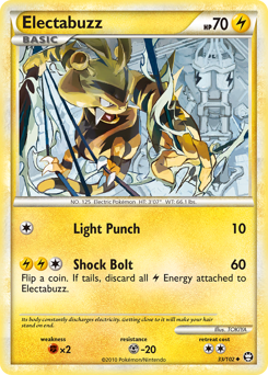 Electabuzz #33 Electabuzz - HS—Triumphant - #33 - Pokemon TCG card