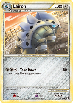 Lairon #37 Lairon - HS—Triumphant - #37 - Pokemon TCG card