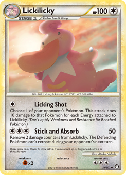 Lickilicky #38 Lickilicky - HS—Triumphant - #38 - Pokemon TCG card