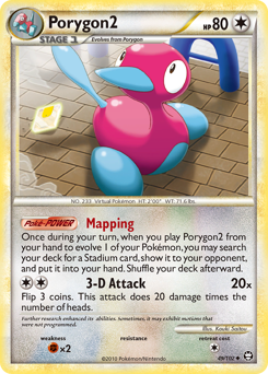 Porygon2 #49 Porygon2 - HS—Triumphant - #49 - Pokemon TCG card