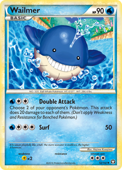 Wailmer #52 Wailmer - HS—Triumphant - #52 - Pokemon TCG card