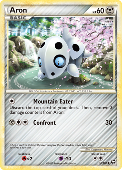 Aron - HS—Triumphant - #56 - Pokemon TCG card