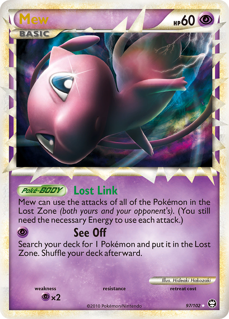 Mew - HS—Triumphant - #97 - Pokemon TCG card