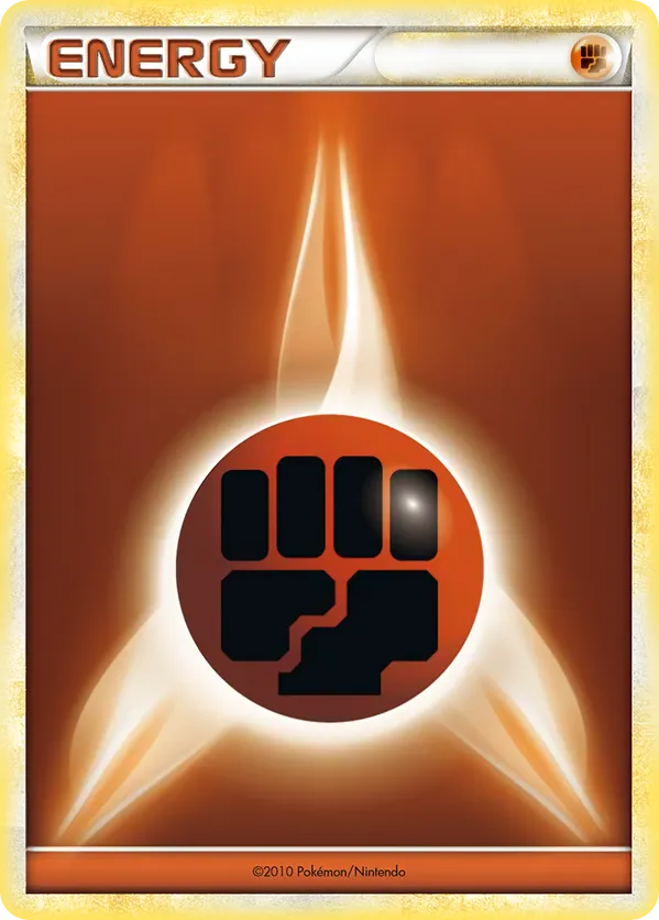 Fighting Energy - HGSS: Energy (2010) - #fighting - Pokemon TCG card
