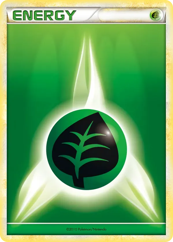 Grass Energy - HGSS: Energy (2010) - #grass - Pokemon TCG card
