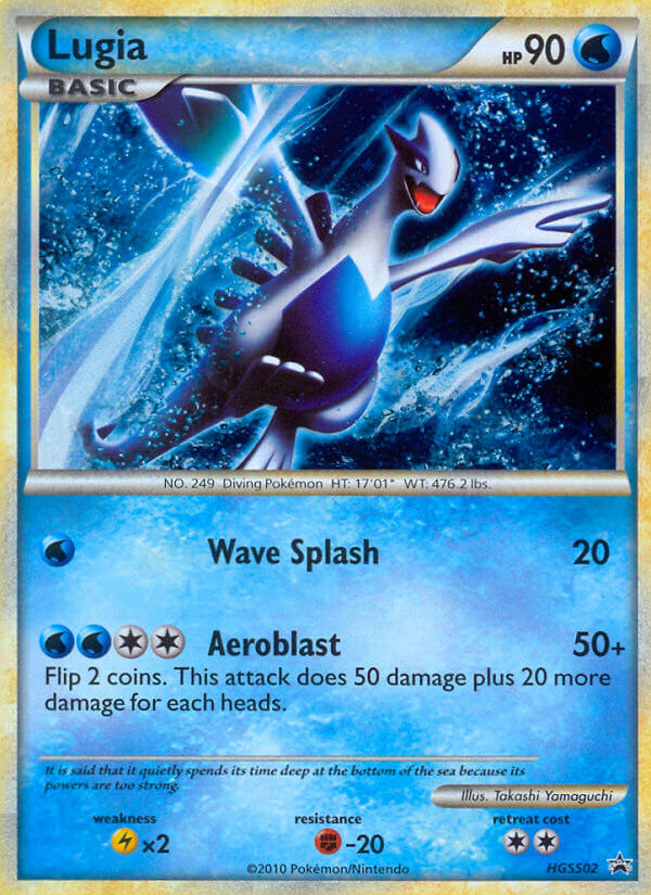 Lugia - HGSS Black Star Promos - #HGSS02 - Pokemon TCG card
