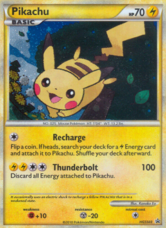 Pikachu #HGSS03 Pikachu - HGSS Black Star Promos - #HGSS03 - Pokemon TCG card