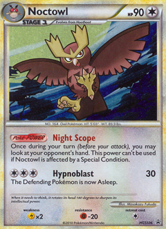 Noctowl - HGSS Black Star Promos - #HGSS06 - Pokemon TCG card