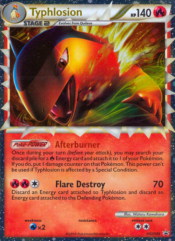Typhlosion - HGSS Black Star Promos - #HGSS09 - Pokemon TCG card