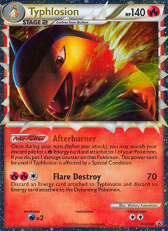 Typhlosion #HGSS09 Typhlosion - HGSS Black Star Promos - #HGSS09 - Pokemon TCG card