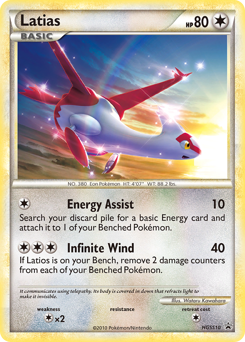 Latias #HGSS10 Latias - HGSS Black Star Promos - #HGSS10 - Pokemon TCG card