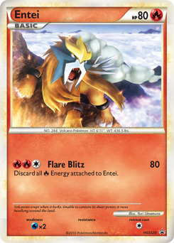 Entei #HGSS20 Entei - HGSS Black Star Promos - #HGSS20 - Pokemon TCG card