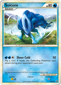 Suicune #HGSS21 Suicune - HGSS Black Star Promos - #HGSS21 - Pokemon TCG card