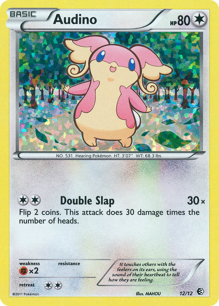 Audino - McDonald's Collection 2011 - #12 - Pokemon TCG card