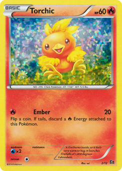Torchic - McDonald's Collection 2016 - #2 - Pokemon TCG card