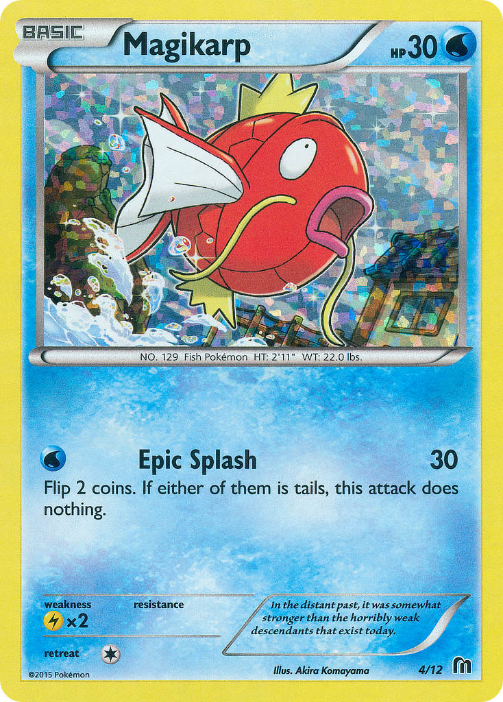 Magikarp - McDonald's Collection 2016 - #4 - Pokemon TCG card
